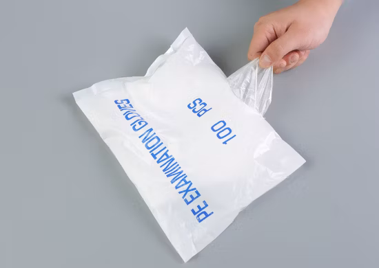 Medical Protective Disposable Waterproof Plastic PE CPE Gloves for Hand Protection